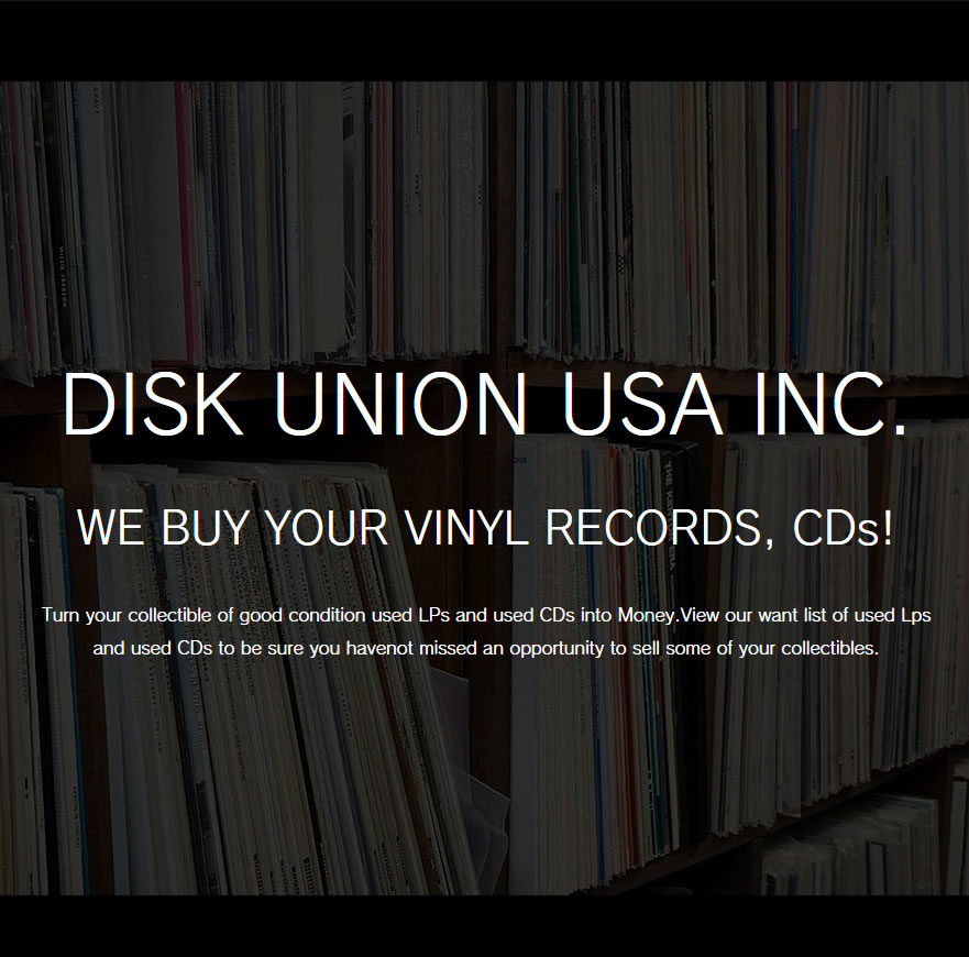 This page has moved. | DISK UNION USA